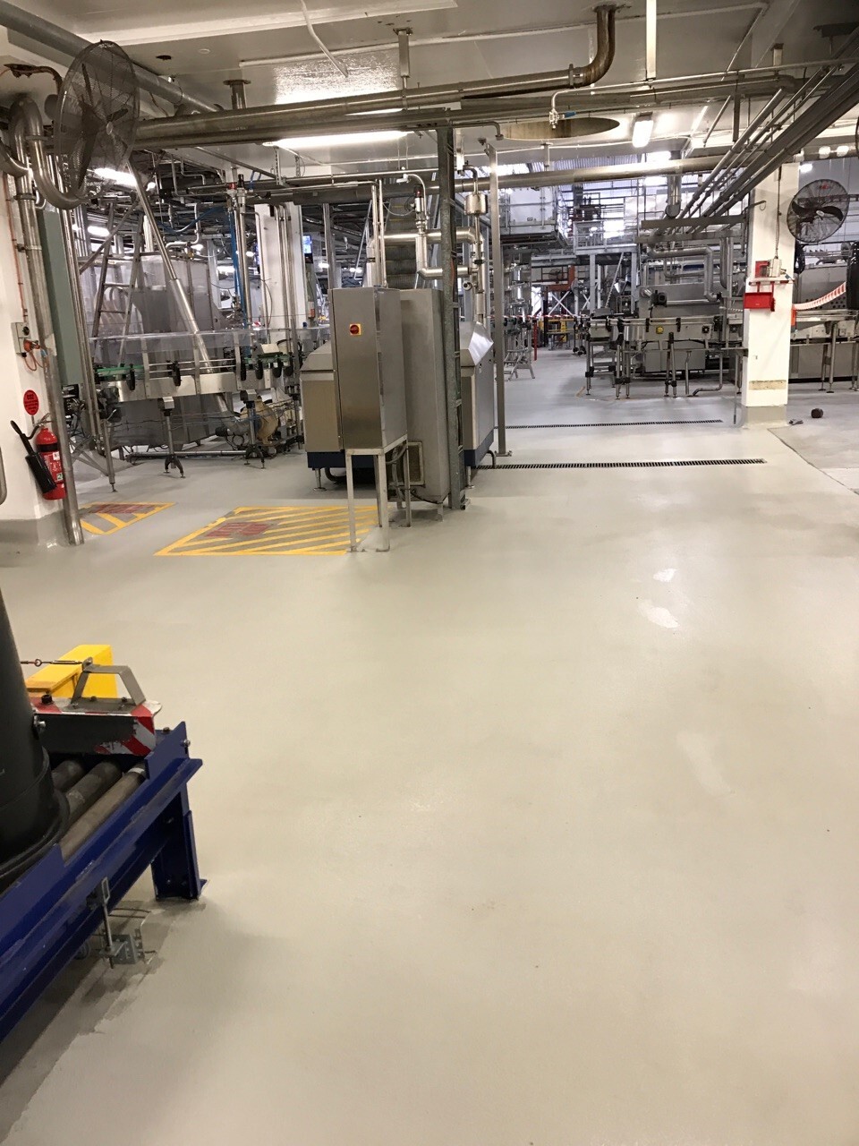 Vinylester flooring
