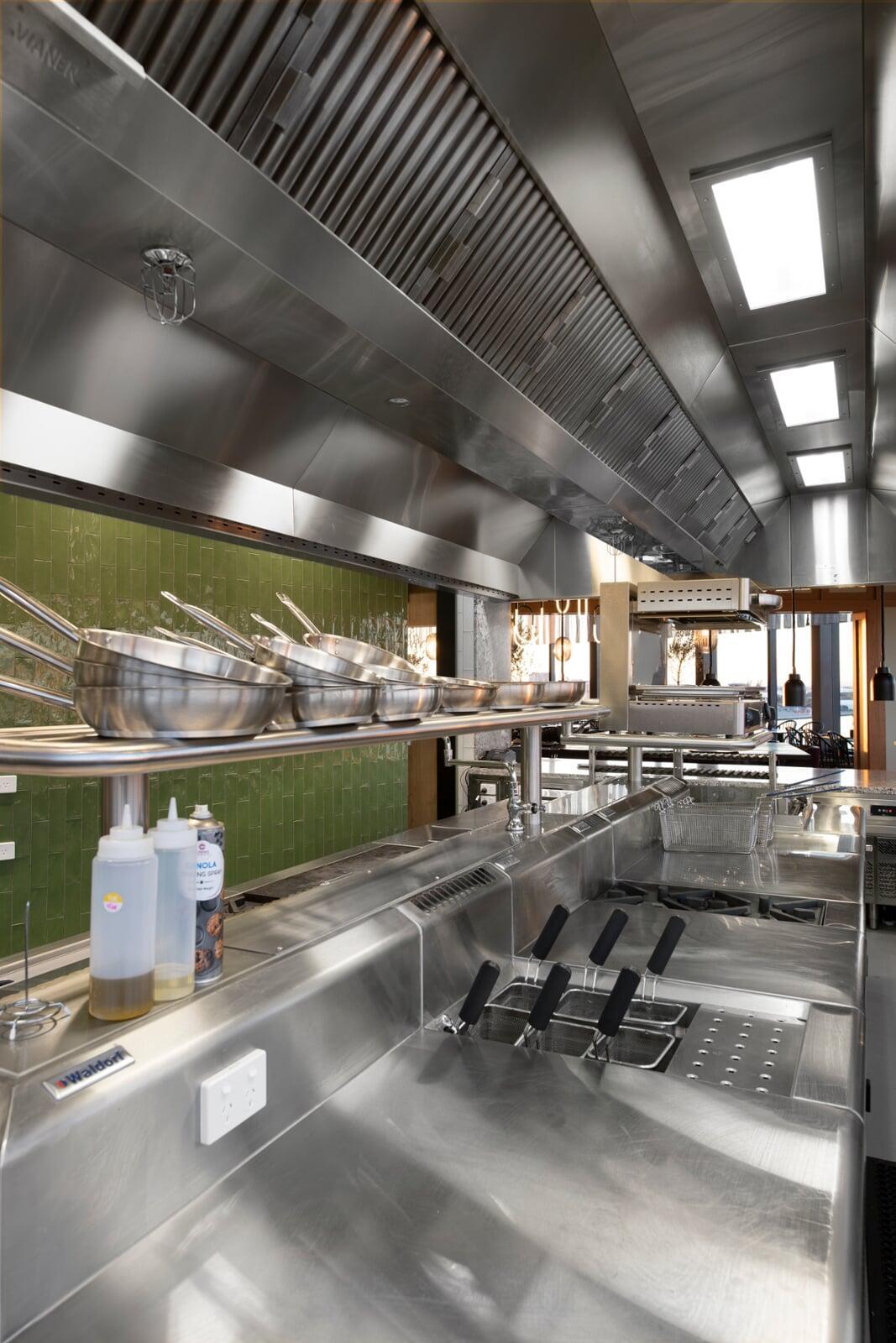 Kingsley Hotel Kitchen